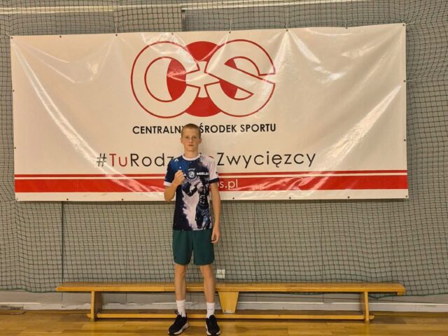 UCZEŃ NASZEJ SZKOŁY OLAF TOMASIK NA ZGRUPOWANIU REPREZENTACJI POLSKI KADETÓW W BOKSIE OLIMPIJSKIM!